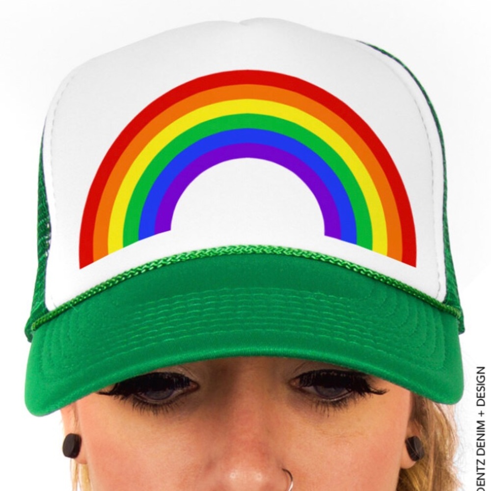Pride rainbow hat